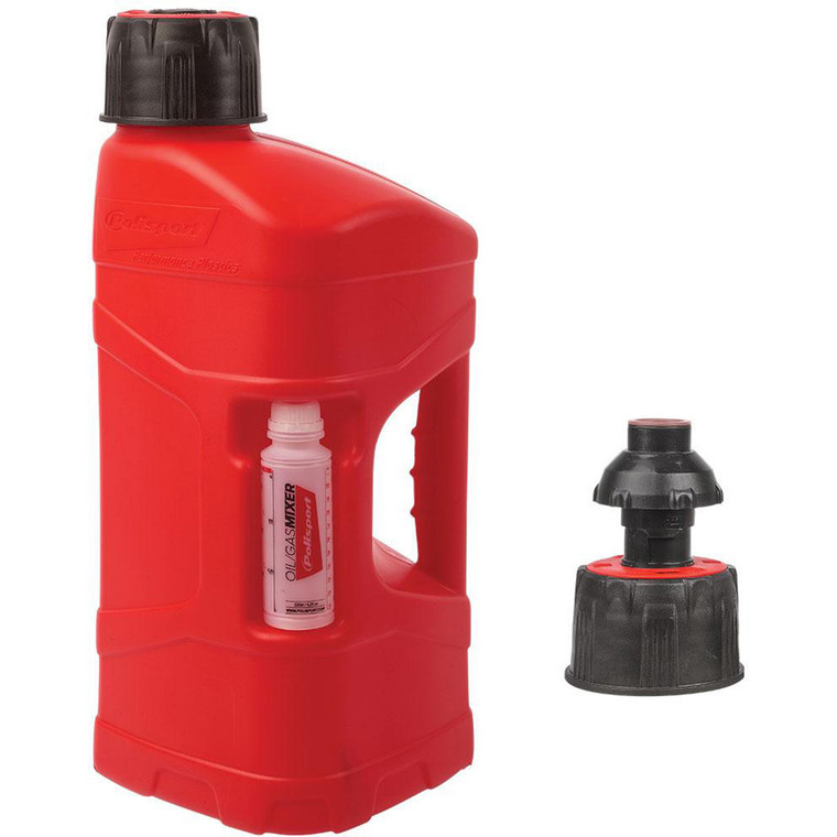 Polisport 10L Pro-Octane Fuel Can with Quick Fill Valve
