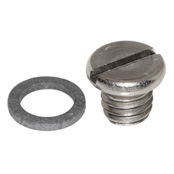 Drain Screw with Gasket for MC I R, MR & Alpha One Generation II Bravo Mercury 10-200HP Force 15-120