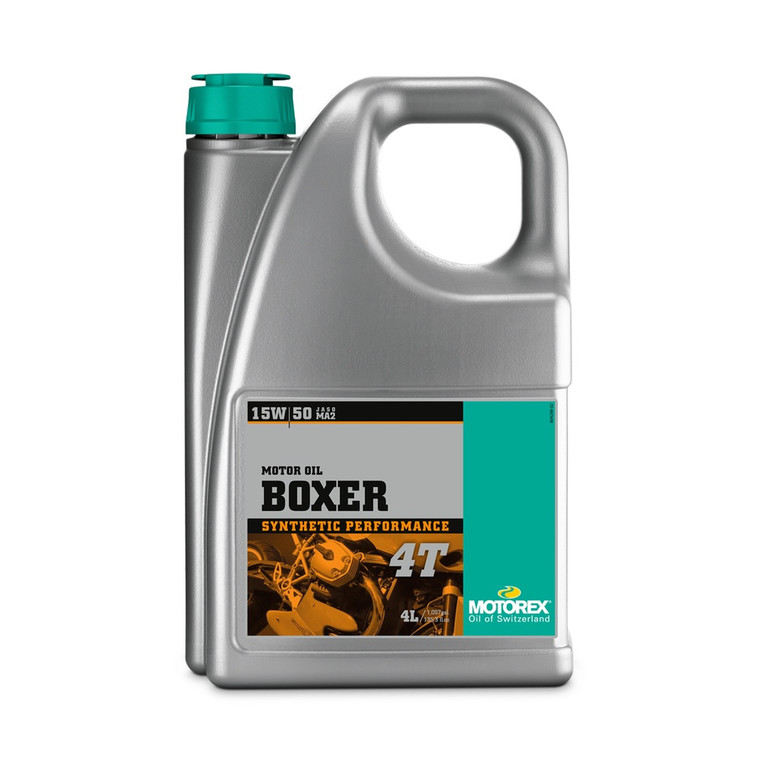 Motorex Boxer Four Stroke Engine Oil 15W50 - 4L