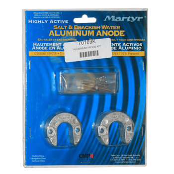 Trim Ram Kit Anode - Alpha Generation II Aluminum Salt/Brackish 1991-Up
