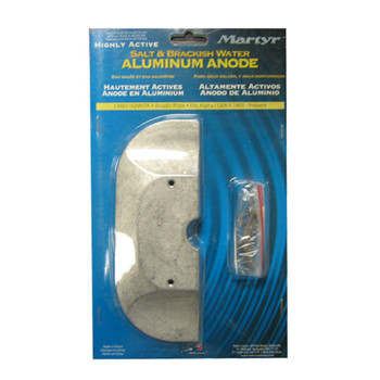 Front Plate Alumimum Anode - Generation II Salt/Brackish Water