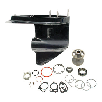 Gear Housing Lower - R, MR & Alpha One with 3.265 Bore with Carrier & Seals 1984-1990