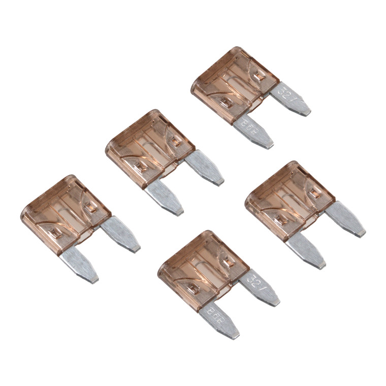 Screw Type Fuse Holder - Black 2 Wire