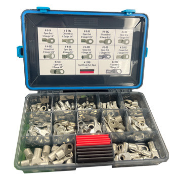 Battery Lug Variety Pack - 120 Pieces & Heat Shrink