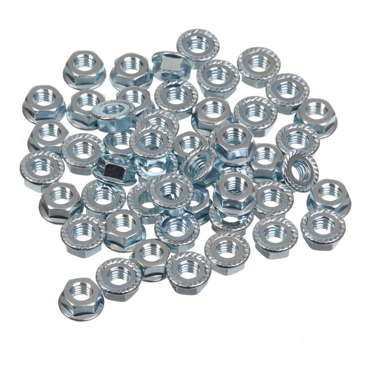 Nut Flange - 6 x 1.0mm (50 Pack)