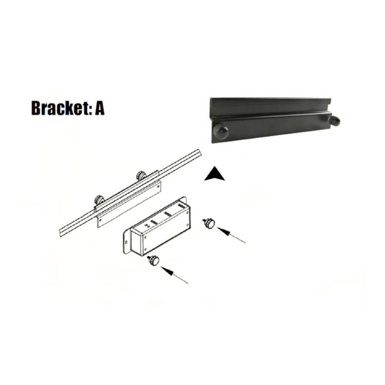 Motobatt Charger Rear Bracket for MBCH12B