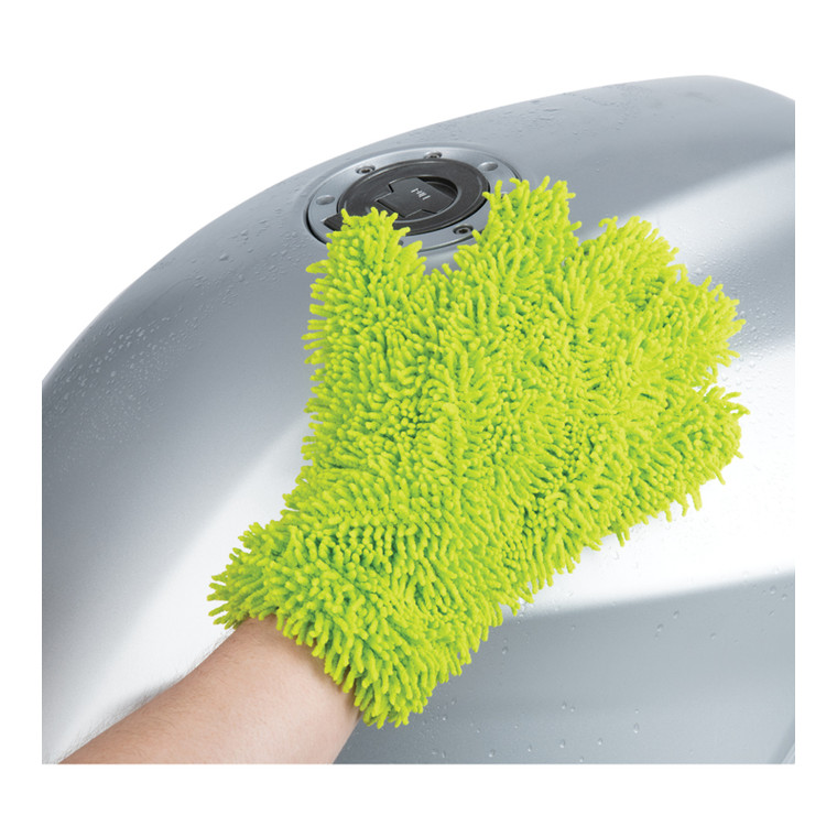 Oxford Microfibre Noodle Wash Gloves - Green