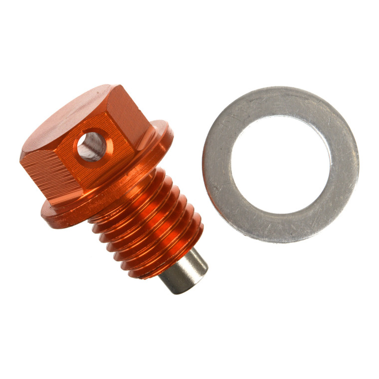 Magnetic Sump Plug M12 x 12 x 1.5 - Orange
