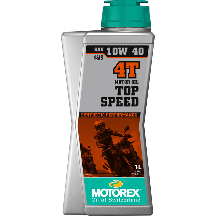 Motorex Top Speed Four Stroke Engine Oil 10W40 - 1L
