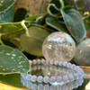 Angelite Bracelet  - Angelic Communication | Calms Overwhelming Emotions  | Serenity | Spiritual Awareness