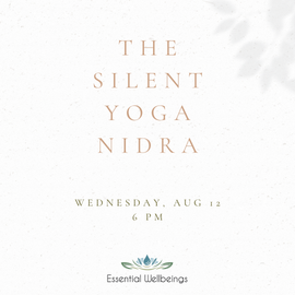 The Silent Yoga Nidra - Guided Meditation w/ Melissa