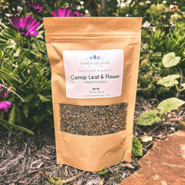 Catnip (Nepeta cataria) Leaf & Flowers, Certified Organic