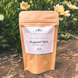 Mugwort (Artemisia vulgaris) Leaves, Organic