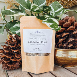 Dandelion (Taraxacum officinale) Root, Organic