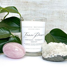 INNER PEACE Intention Candle ~ Compassion, Tranquility & Serenity