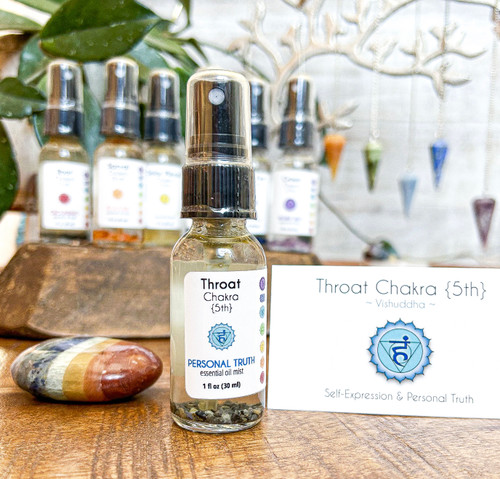 (5th) - Throat Chakra Mist - Self-Expression