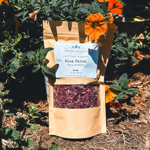 Red Rose (Rosa centifolia) Petal,  Organic
