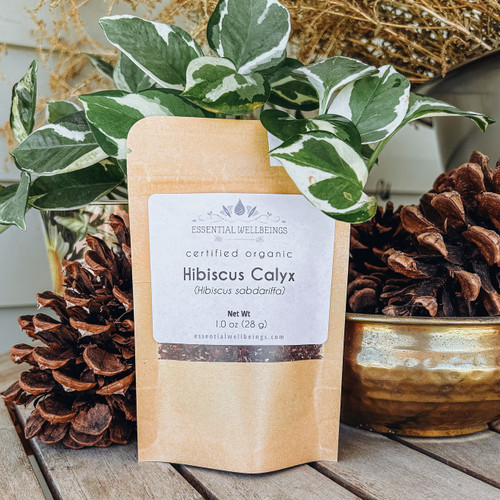 Hibiscus (Hibiscus sabdariffa) Flower,  Organic