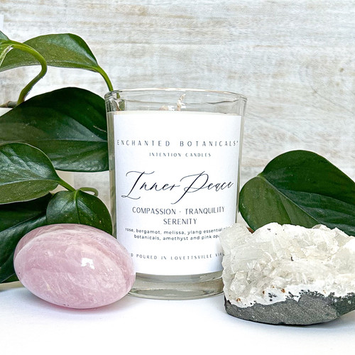 INNER PEACE Intention Candle ~ Compassion, Tranquility & Serenity