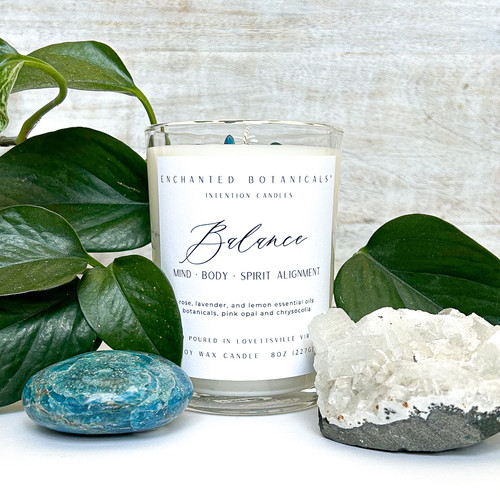 BALANCE Intention Candle  ~ Mind, Body, Spirit Alignment