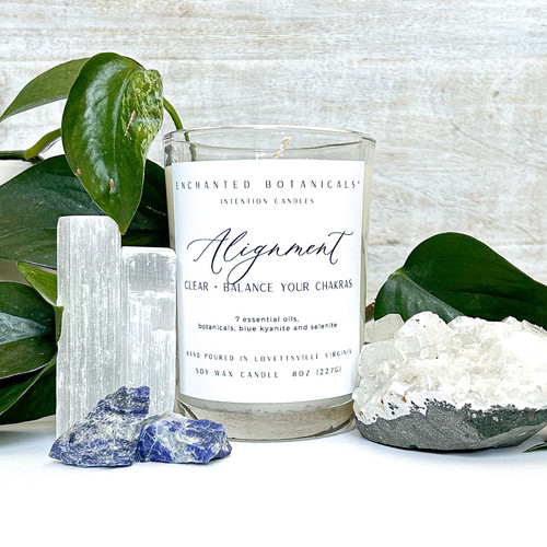 ALIGNMENT Intention Candle ~ Clear & Balance You Chakras