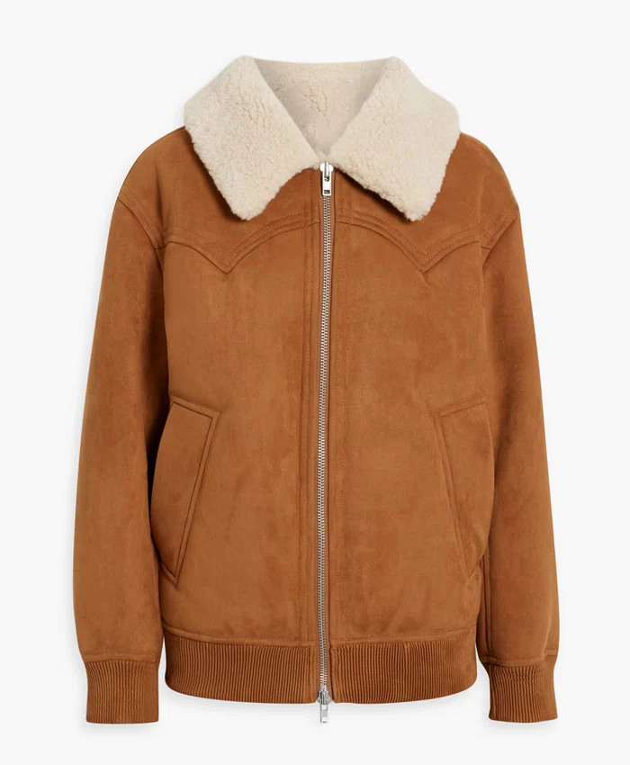 Sarah Rafferty Jacket Sarah Rafferty My Life With The Walter Boys Suede Jacket