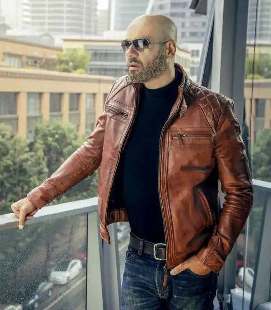 Real Leather Jackets for Men for Sale | Shop New & Used | eBay