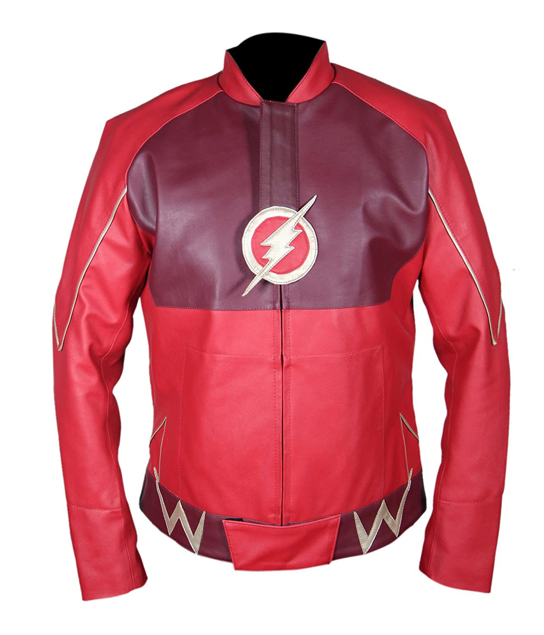 Flash Barry Allen Red Leather Jacket | CLJ