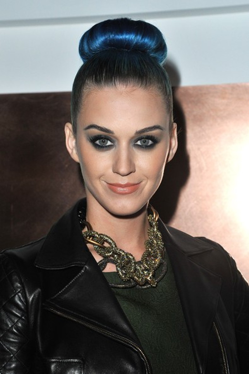 Stylish Katy Perry Black Motorcycle Replica Leather Jacket