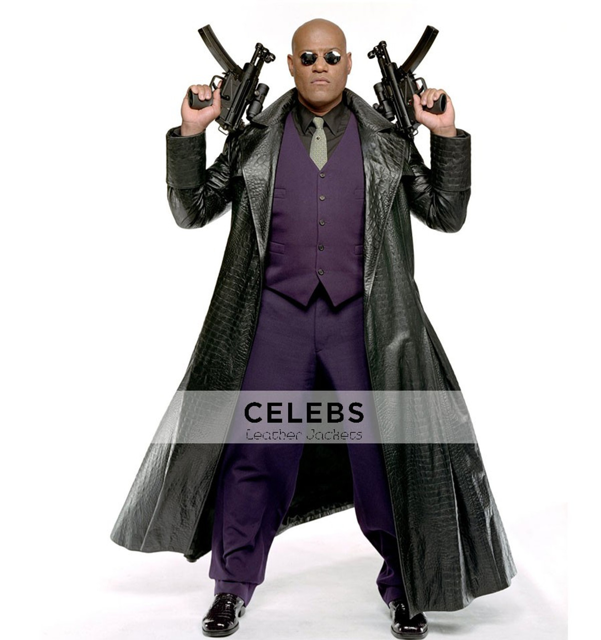 Morpheus leather trench coat Clearance