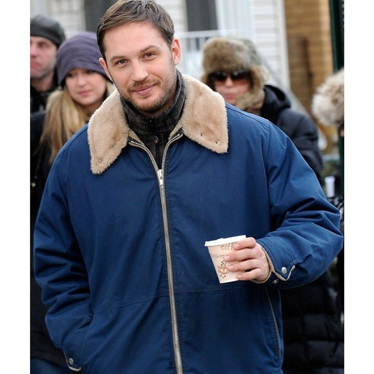 The Drop Tom Hardy Blue Jacket