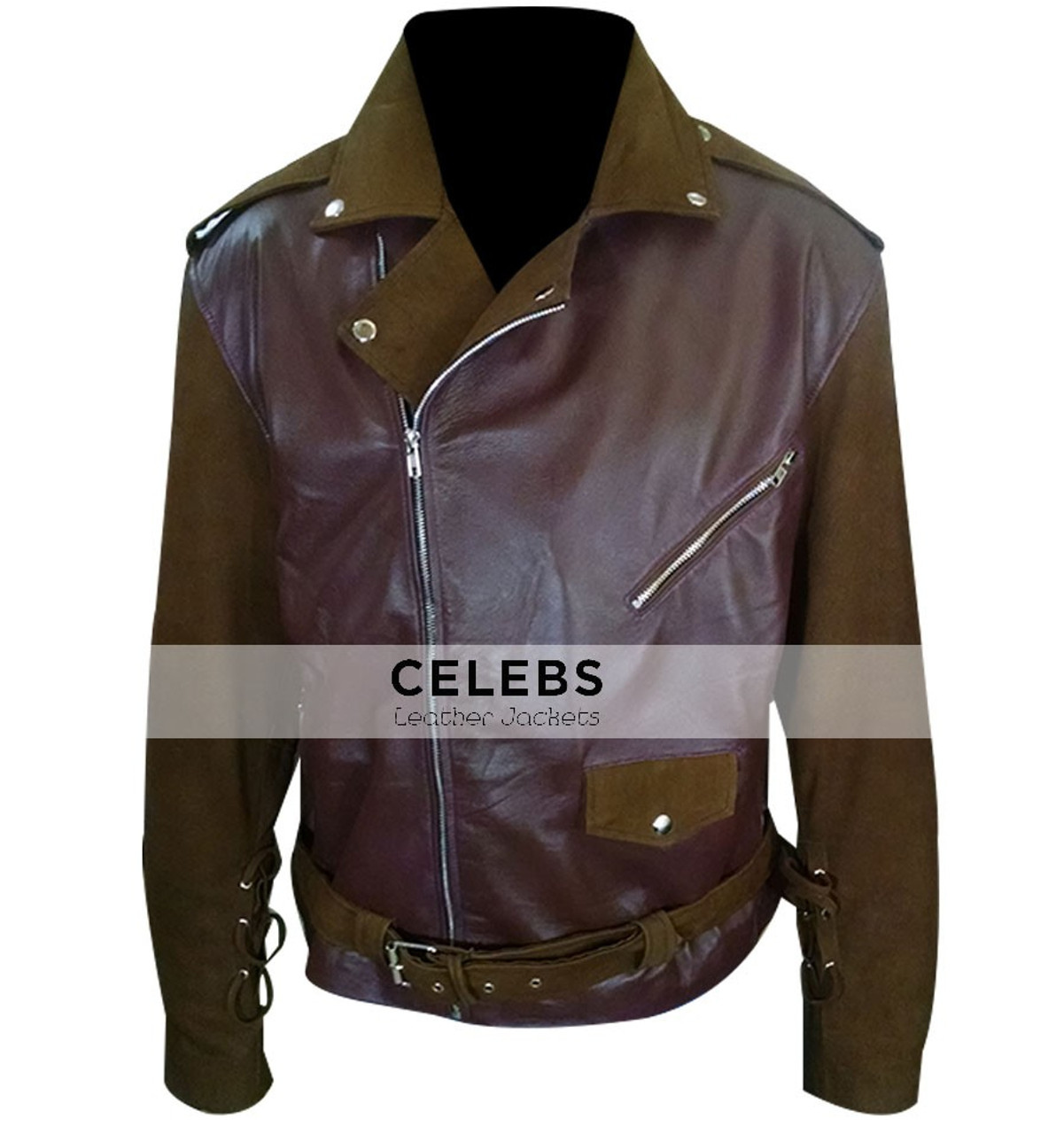 Route 66 store leather motorcycle jacket