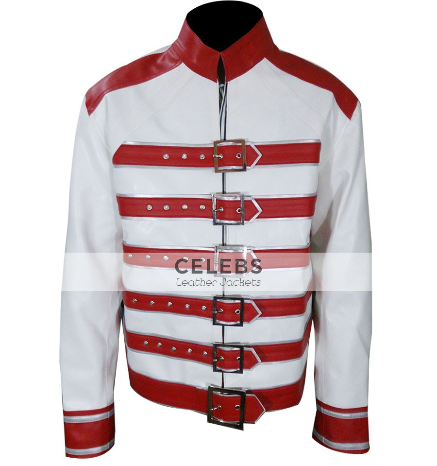 freddie mercury jacket red
