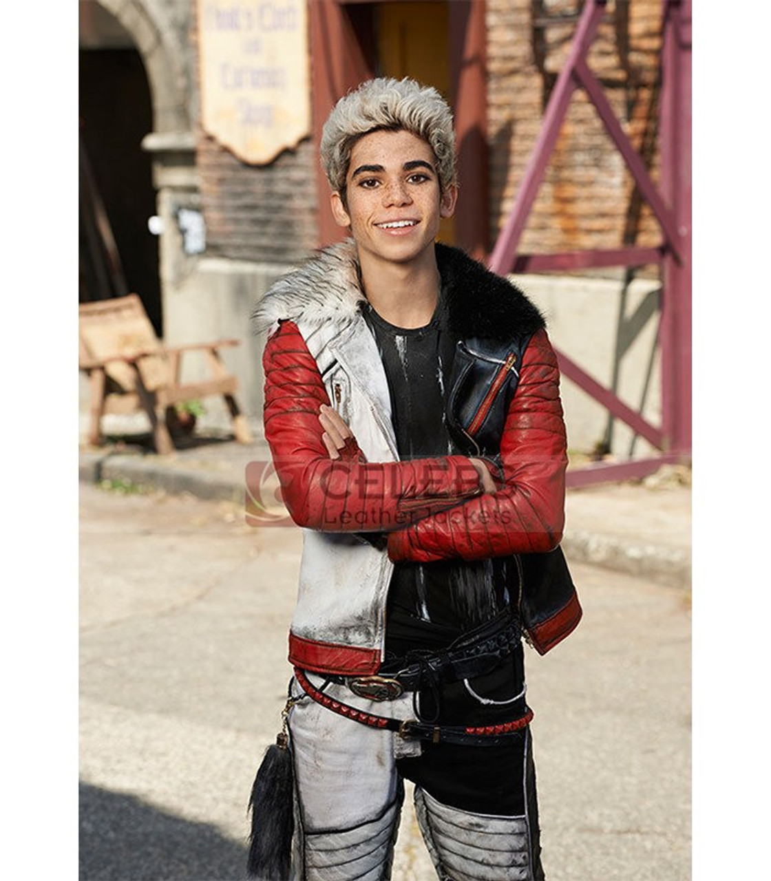 Descendants 2015 Cameron Boyce Leather Jacket