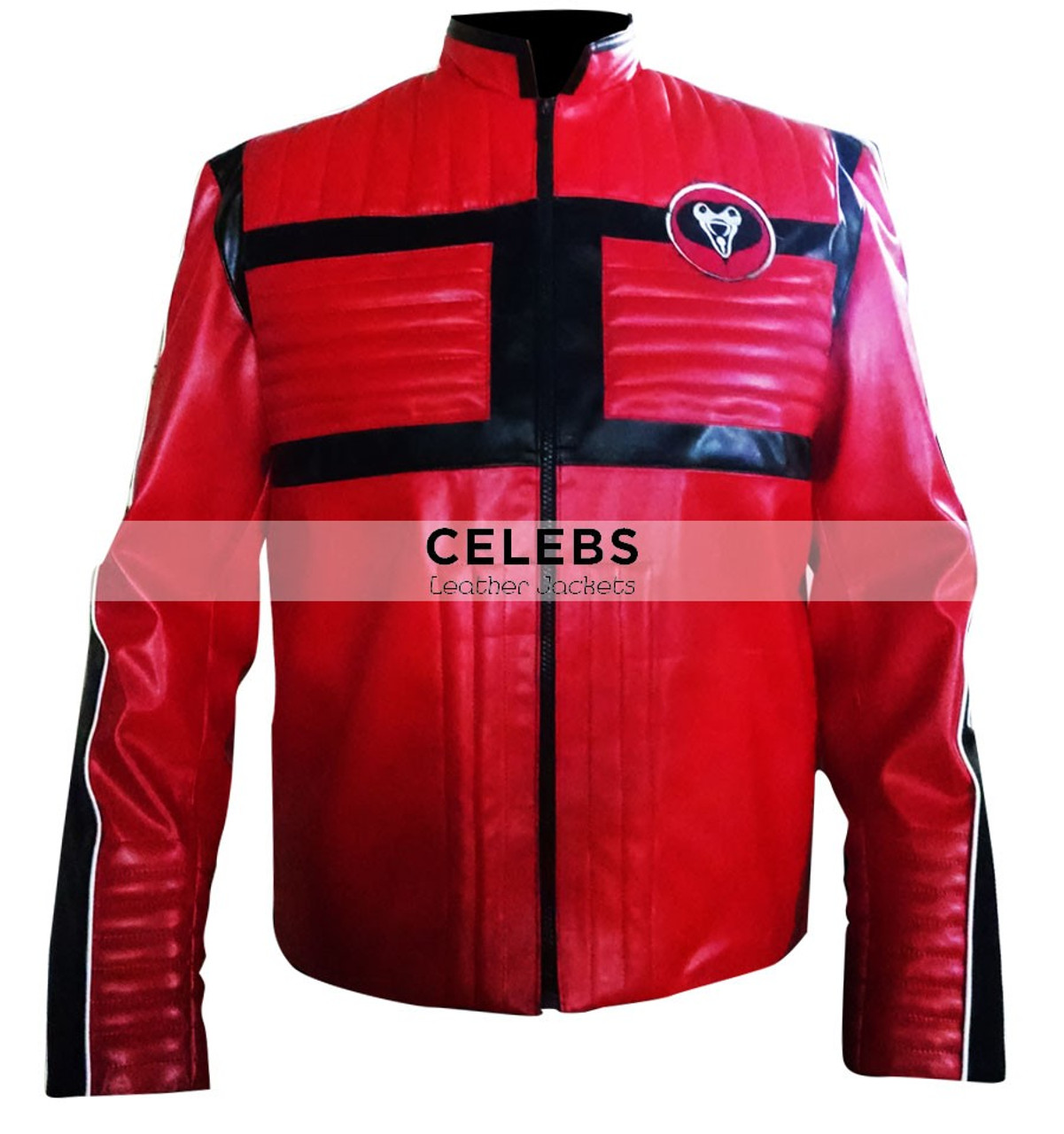 My Chemical Romance Christmas Red/black Jacket Handmade Black -  UK