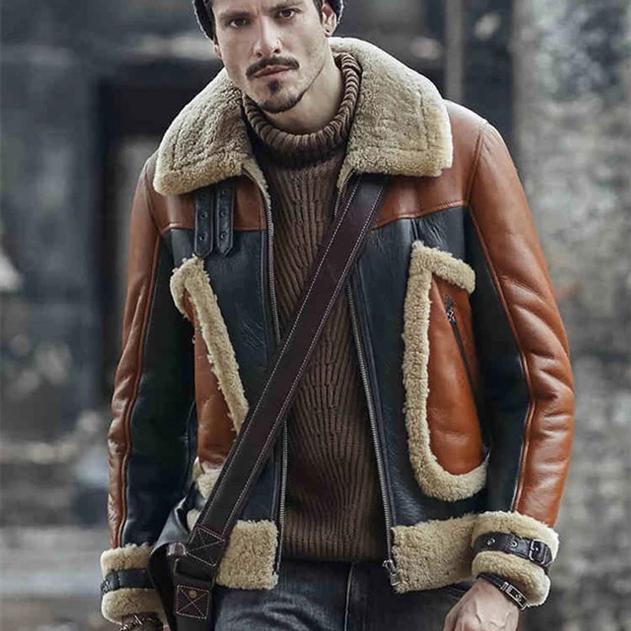 Winter Top Trend USA Shearling Jacket