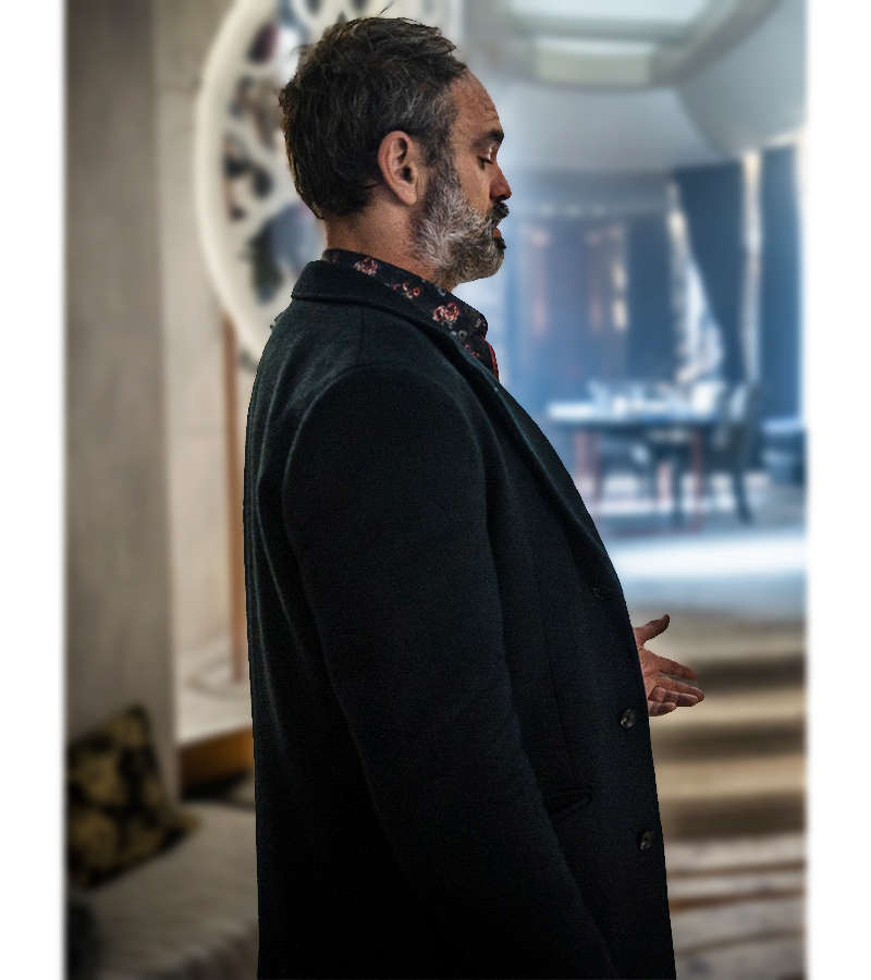 Snowpiercer TV Series 2020 Steven Ogg Pike Black Wool Coat Snowpiercer TV Series 2020 Steven Ogg Pike Black Wool Coat