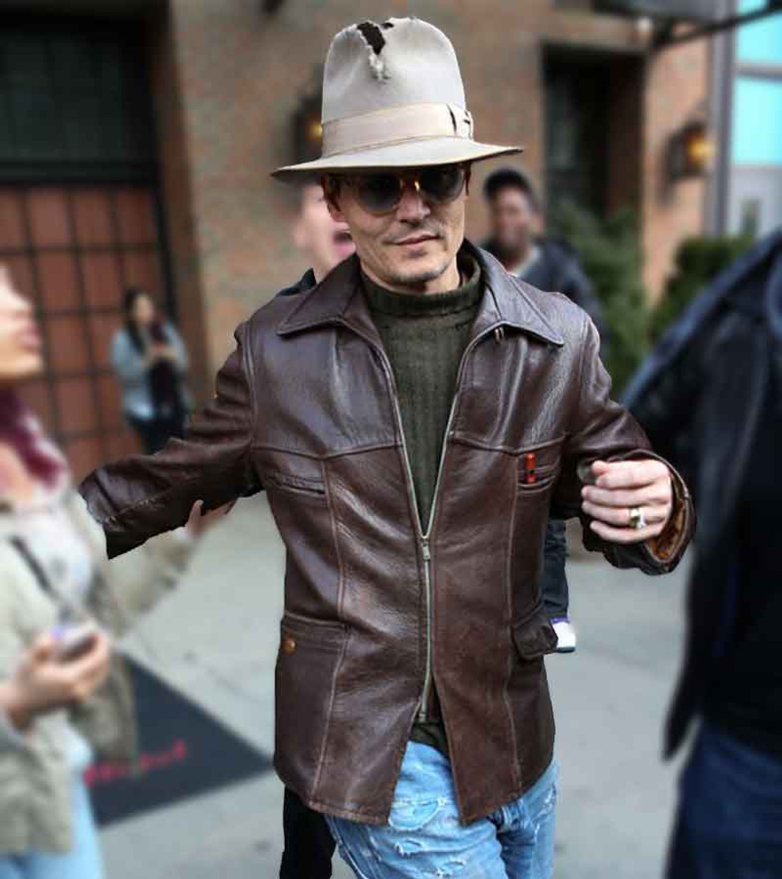 Johnny Depp CRY- Baby Leather Jacket