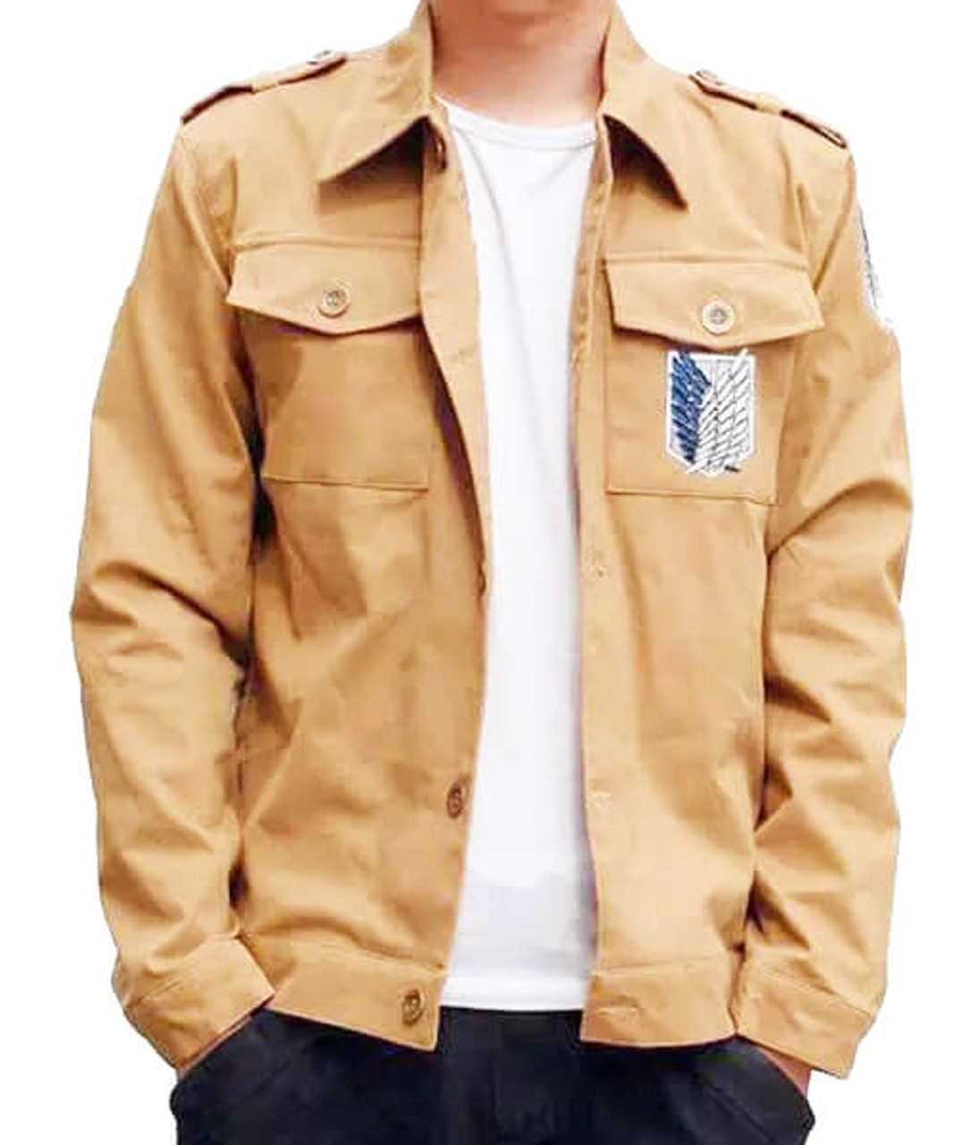 Buy Unisex Attack on Titan Anime Jacket for Men and Women, Survey Corps  Cosplay Costume Cosplay Anime Bomber Jackets - X-Large Online at Low Prices  in India - Amazon.in