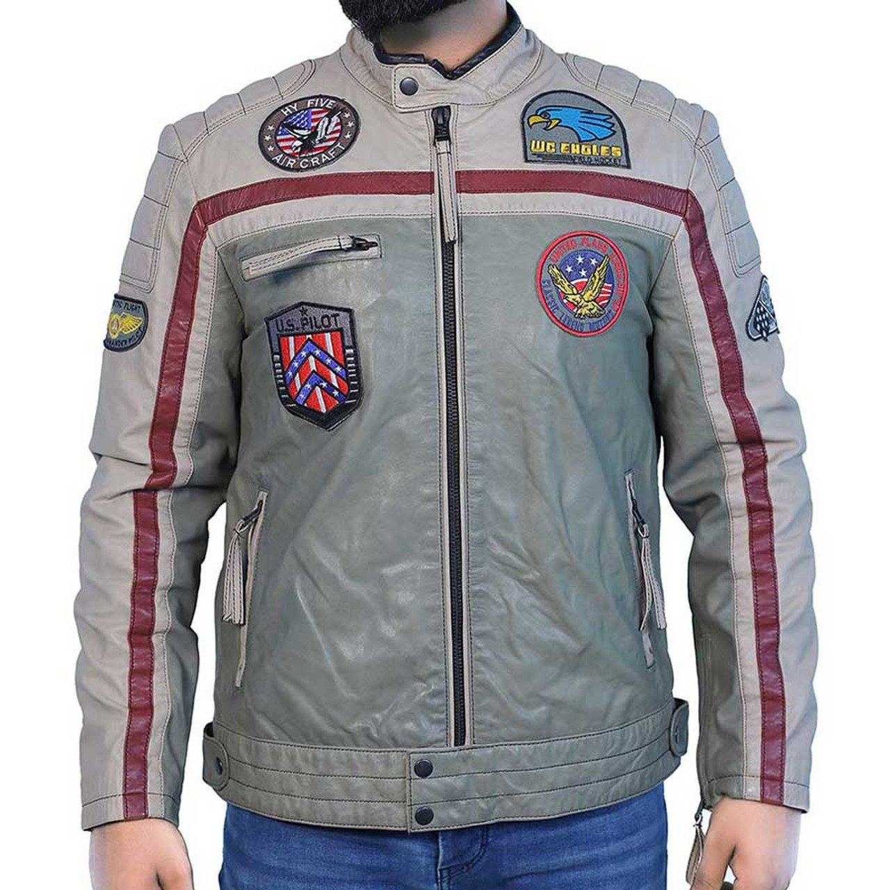 Shop Best Quality Air Force Genuine Leather Jacket Aviator 2021