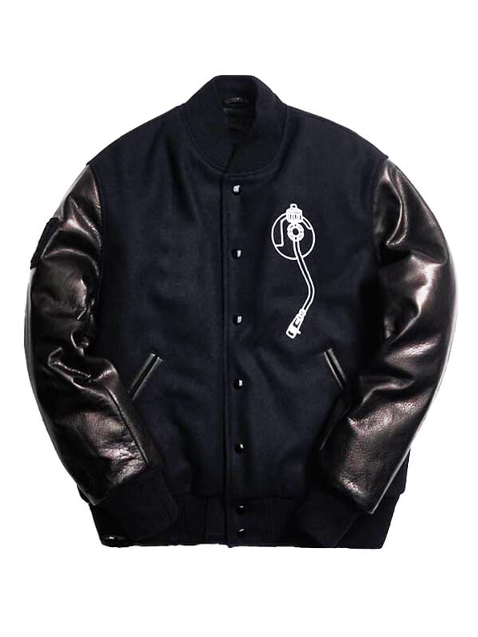 Def Jam Black Varsity Bomber Jacket | CLJ