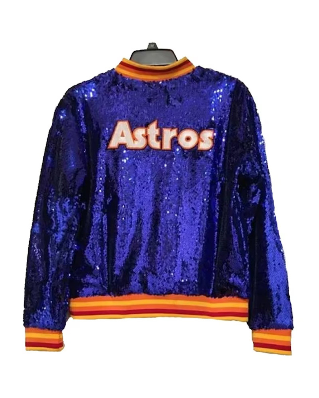 Kate Upton & the Legend of the Houston Astros Rainbow Cardigan
