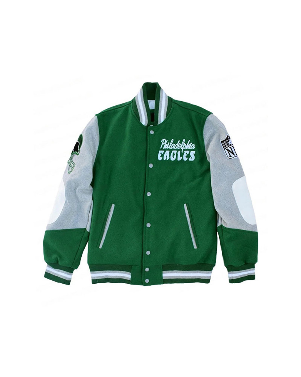 Princess Diana Philadelphia Eagles Green Varsity Jacket