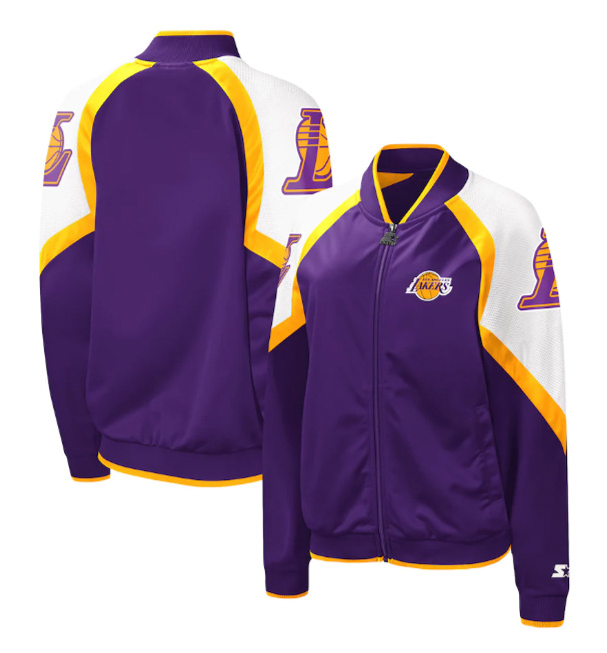 Youth Los Angeles Lakers Starter Basketball Jacket