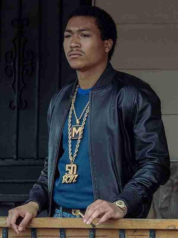 BMF Demetrius Lil Meech Flenory Leather Jacket