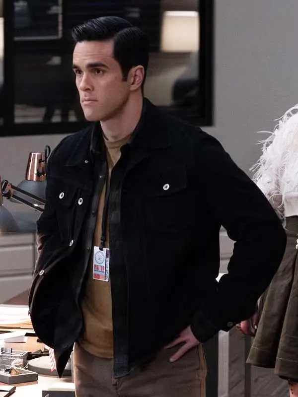 Ryan-James Hatanaka Criminal Minds S17 Suede Jacket