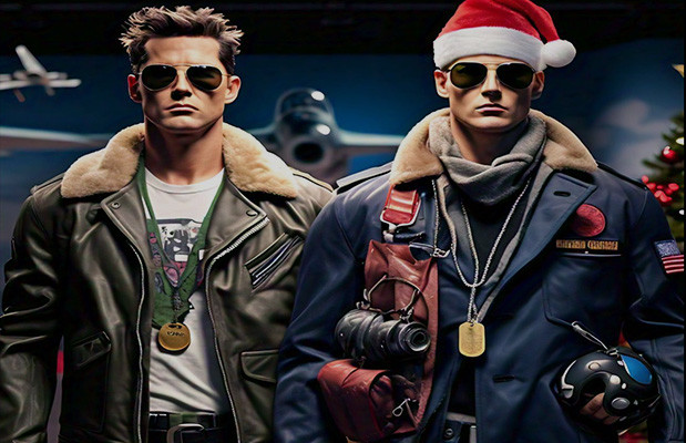 Christmas Outfit Ideas for Top Gun Fans