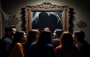 Edge of Fear: Bold Halloween Outerwear Statements