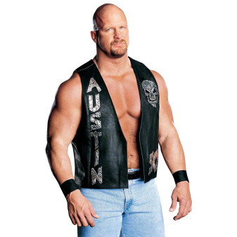 Steve Austin 3:16 SOB Leather Vest