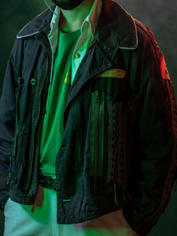 Brett Alien Nostromo Grey Jacket